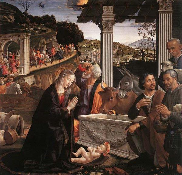 Adoration of the Shepherds, Domenico Ghirlandaio